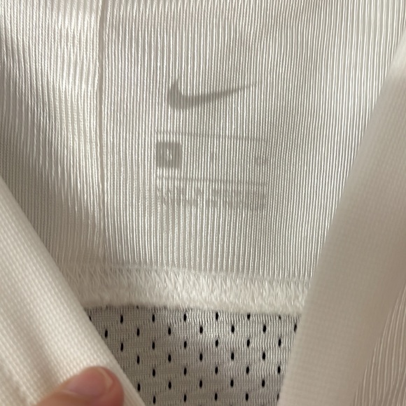 Nike size small jersey. See pictures! Few small snagged spots. - Picture 6 of 9